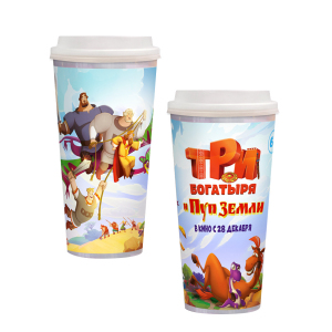 Стаканы пластиковые для напитков к премьерам Happy Cup 244186