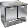 Стол холодильный, GN1/1, L1.00м, борт H50мм, 2 выдв.секции, ножки, -2/+10С, нерж.сталь, дин.охл., агрегат нижний