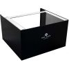 Подиум-подставка для шкафа DX 1001, H400мм, металлическая чёрная