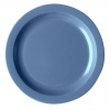 Тарелка D 25,4см, синевато-черный поликарбонат