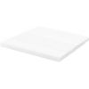 Столешница квадратная, облицовка пластик, кромка ПВХ,  800х800х26мм, цвет белый W1000