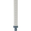 Стойка для стеллажа стационарного, H1.89м, полимер Microban, для влажных помещений