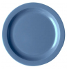 Тарелка D 22,9см, темно-голубой поликарбонат