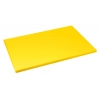 Доска разделочная L 50см w 35 см h 1.8см, желтый пластик