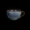 Чашка чайная 340мл D 10см h 7см, фарфор синий 