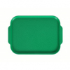 Поднос столовый с ручками L 45см w 35,5см прямоугольный, полистирол светло-зеленый