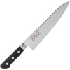 Нож кухонный односторонняя заточка L 24см, общая L 37см нержавеющая сталь