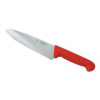Нож поварской L 25см волнистое лезвие,красная пластиковая ручка, P.L. Proff Cuisine