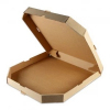 Коробка для пиццы трапеция 360х360х40мм картон крафт профиль "E"