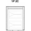 Камера расстоечная для печи ROTOR WIND 3*** ZANOLLI ROTOR WIND/CL 1P 2C-40X60 (DOOR FROM LEFT TO RIGHT)