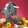 Овощерезка-слайсер механическая для овощей и фруктов, настольная, кольца (срез 6мм), горизонтальная резка, ротор